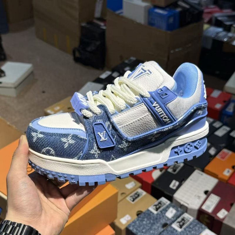 Comercio exterior Putian puro cuero original entrenador de burro de goma vacía zapatos de skate gorda para hombres y mujeres de alto lujo zapatos deportivos casuales