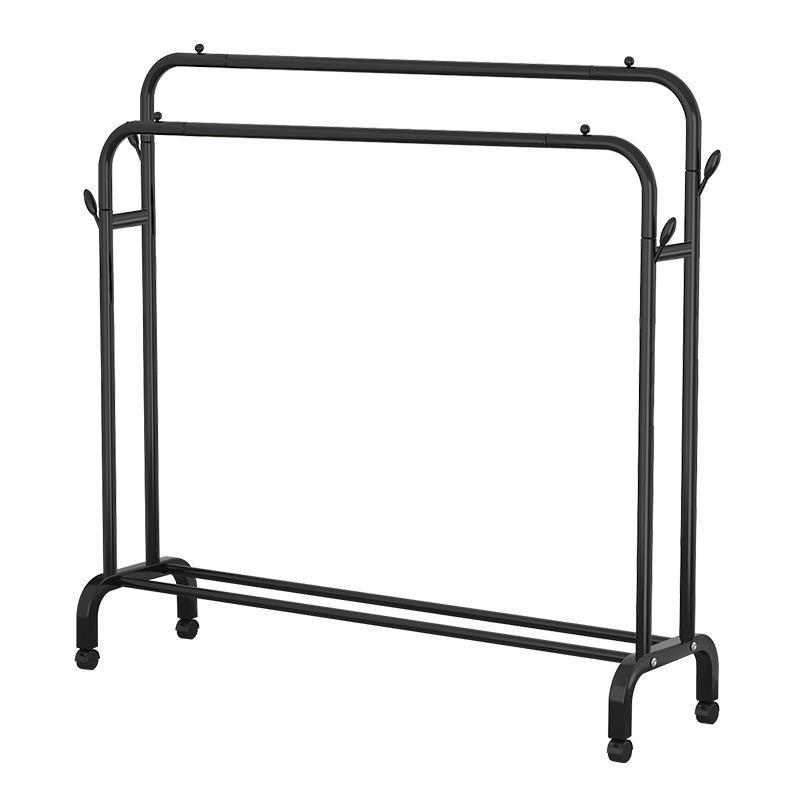 Perchero de piso a techo Dormitorio vertical Perchero de suspensión con ruedas móviles Sala de estar para el hogar Red de Internet Perchero de secado de lujo ligero Perchero de secado