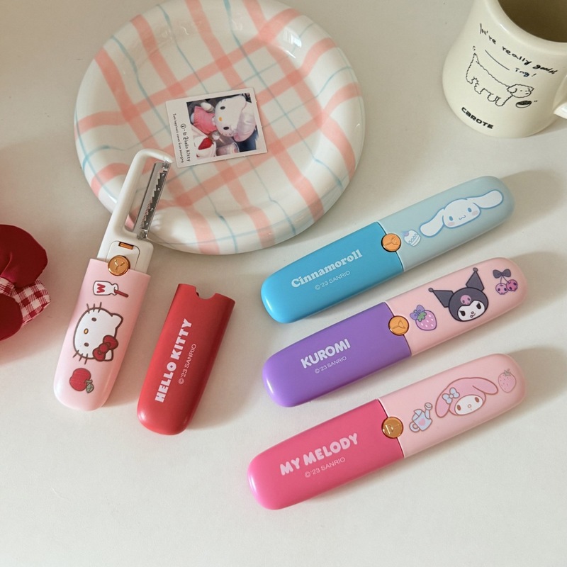 三丽鸥双头刮皮二合一多功能去皮家用削皮刀神器hellokitty削皮器|undefined