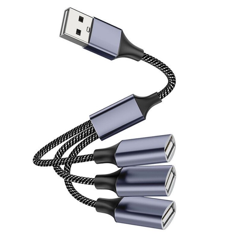New USB Hub Charging Splitter Adapter Type-C Computer Docking Station Multifunctional One-To-Three New USB Hub Charging Splitter Adapter Type-C Computer Docking Station Multifunctional One-To-Three