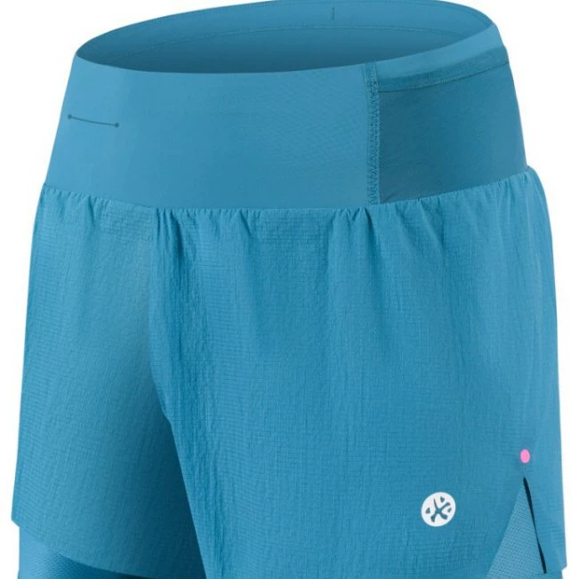 Мужские и женские беговые шорты 2 дюйма (два в одном) 2025