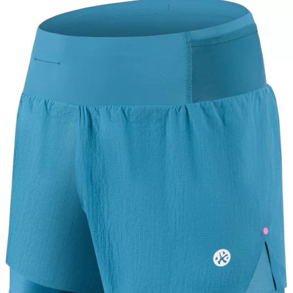 Men's and women's running racing shorts 2 inch (2 in 1) 2025