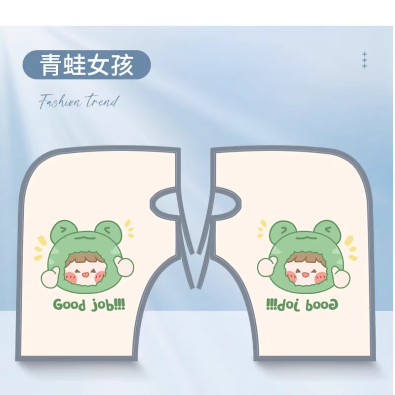 [업그레이드된 대형 장갑] 개구리 소녀 (자외선 차단 및 통기성)