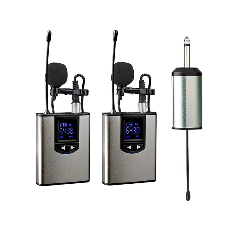 Nuevo inalámbrico headwear collar clip pequeña abeja micrófono de radio profesional móvil en vivo entrevista al aire libre fotografía Cámara micrófono