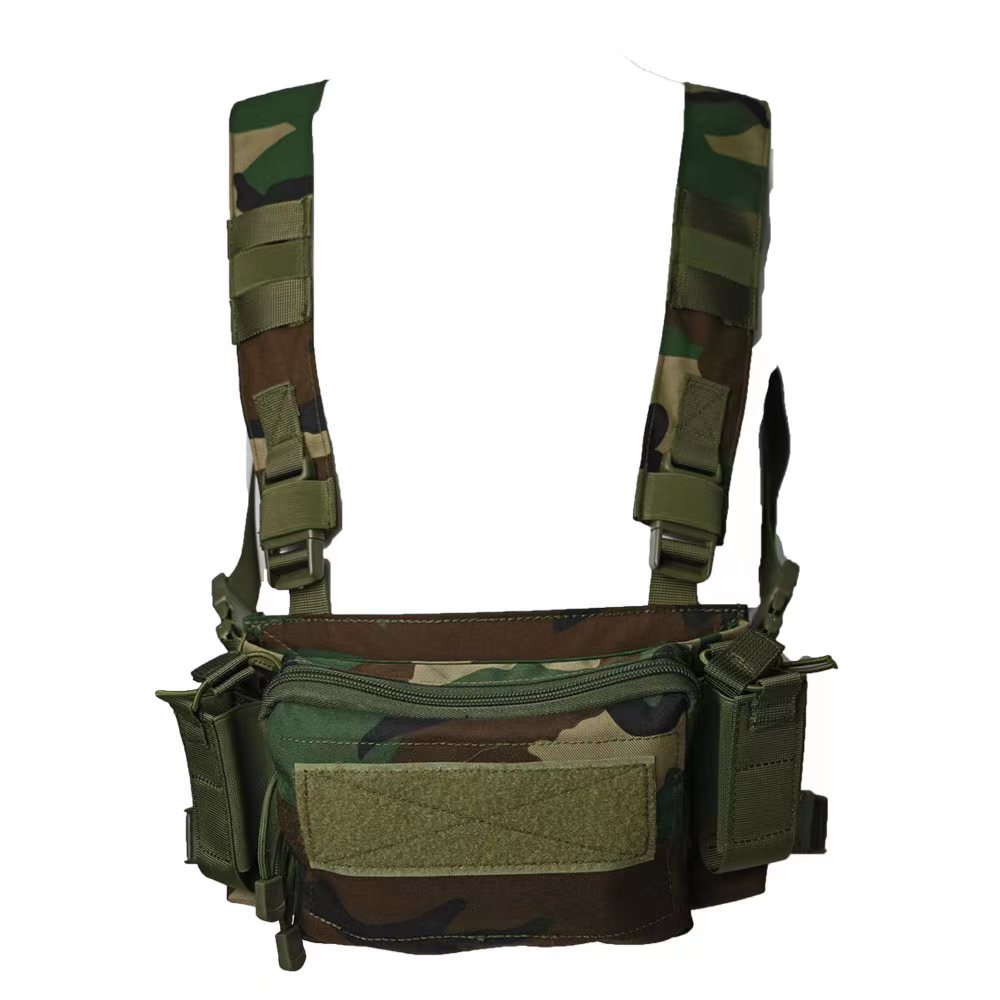 Boche táctica, chaleco de pecho, MC todo terreno, camuflaje ligero, boche táctico, chaleco táctico D3