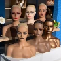 双肩化妆欧美mannequin模特头