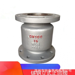 电厂水泵出口止回阀 H42H H42Y-10C 硬质合金升降式法兰逆止阀
