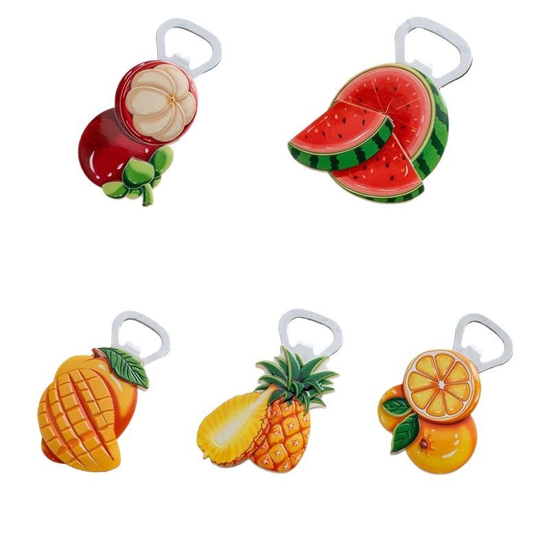 Realistic three dimensional creative cartoon fridge magnet