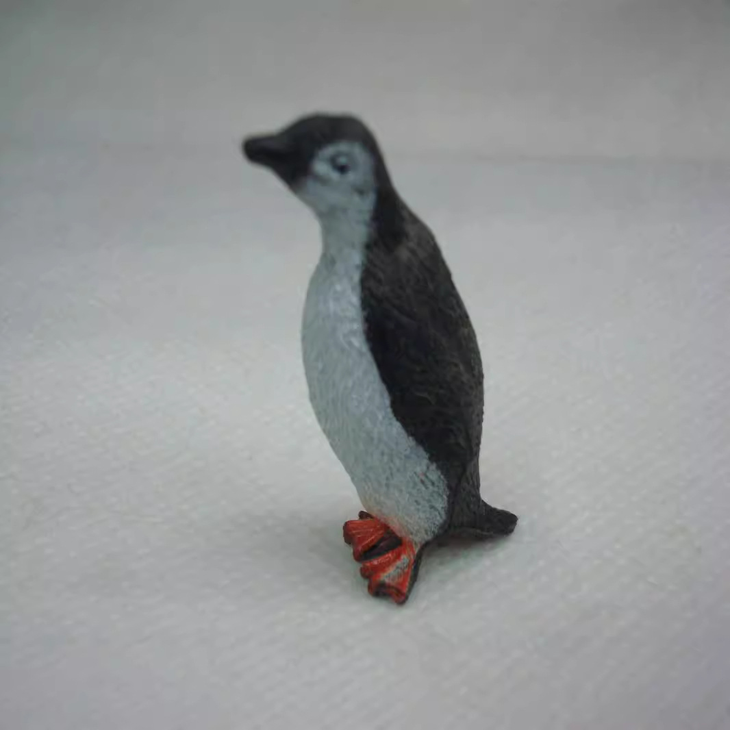 Oferta de bajo precio simulación plástico animal pingüino modelo ciencia y educación cognitiva juguete Mesa arena Decoración Otros accesorios