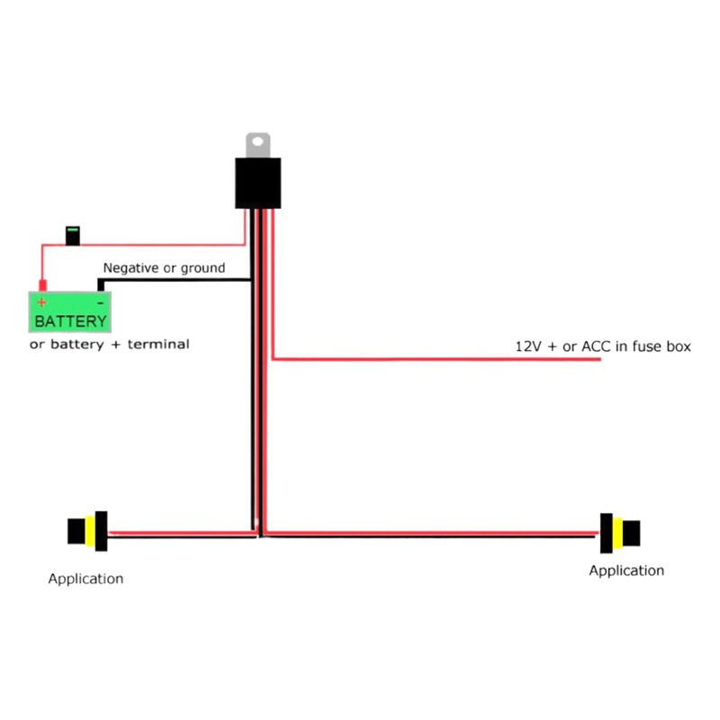 Wholesale Car Lights H11 Headlight Xenon Lamp Wire Set Relay Wiring Harness Car Acch11 Fog Light Cross-Border Exclusive Supply