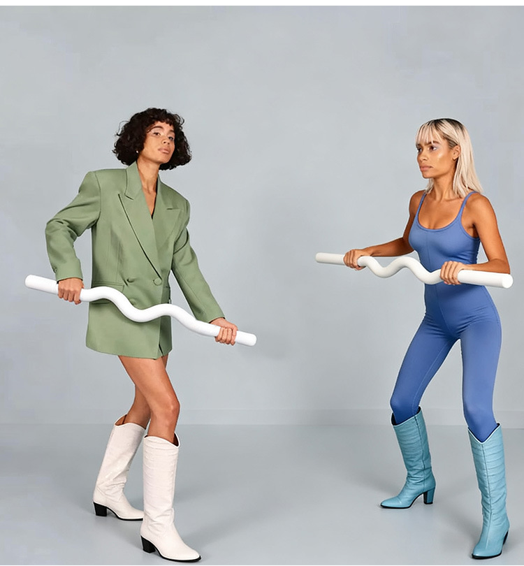 Çapraz Sınır Yeni Ürün Halter Seti Enine Kiriş Halter Çubuğu Ağırlık Halkası Yoga Halter Kullanım Silikon Ağırlık Ekipmanı