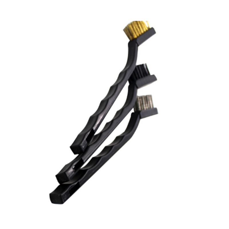 Juego de cepillos de 3 piezas SHEFFIELD S117010 Escudo de acero