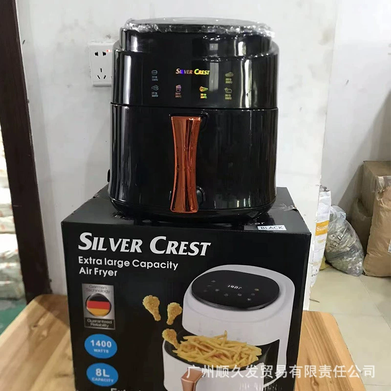 Фритюрница Silver Crest 8 л экспорт Европейского образца, многофункциональная, кросс-бордерная фритюрница
