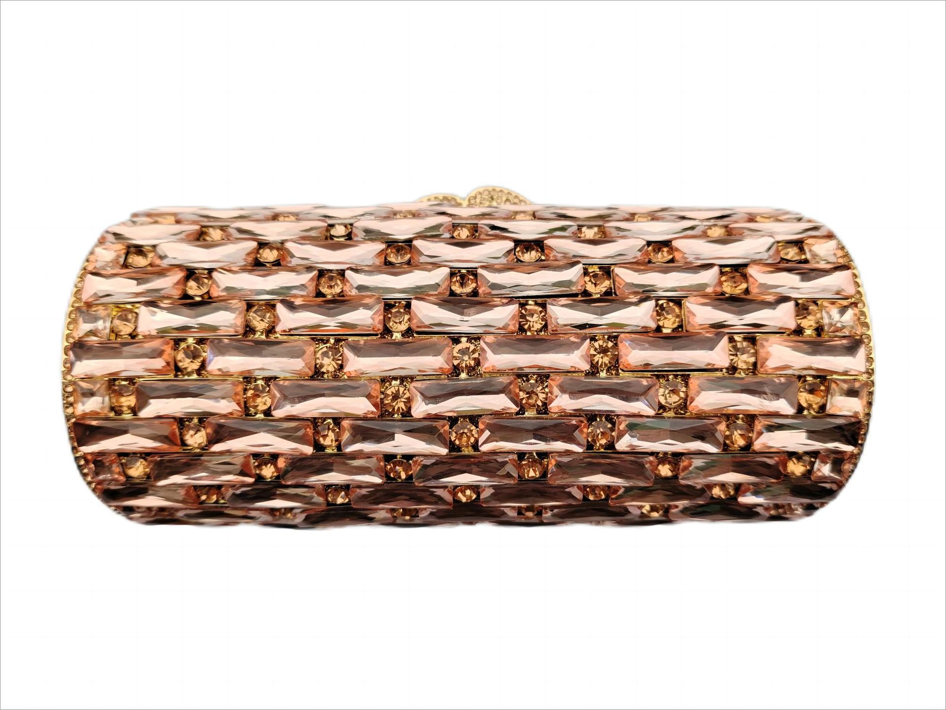 Nuevo hueco diamante caja dura bolsas de banquete bolsas de diamantes bolsas de diamantes de mano Bolsas de diamantes de diamantes