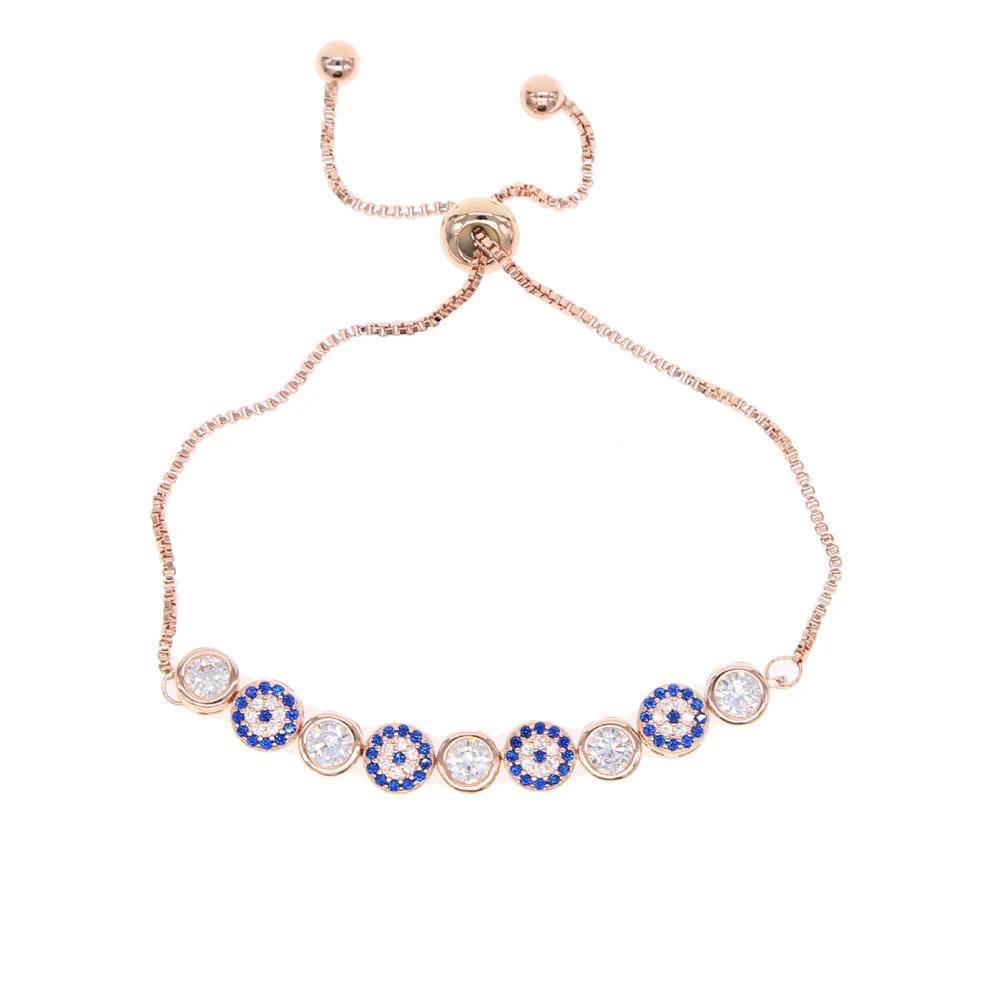 Lucky Evil Eye Red String Bracelet Adjustable Protection Jewellery_voghion.com