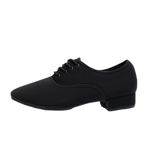 Oxford cloth men's national standard square dance shoes for adults to dance soft sole modern foxtrot modern waltz dance