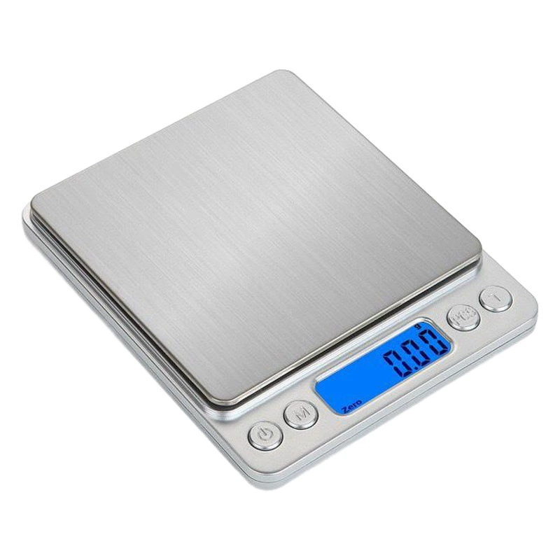 I2000 Электронные весы Кухонные весы Двойной поддон Хлебопекарные весы Электронные весы из нержавеющей стали ювелирные весы Высокая точность