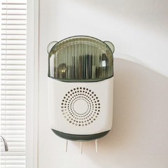 家庭用抗菌穴あき箸チューブ壁掛けキッチン排水防塵収納ラック壁掛けスプーン収納ボックス箸ケージ
