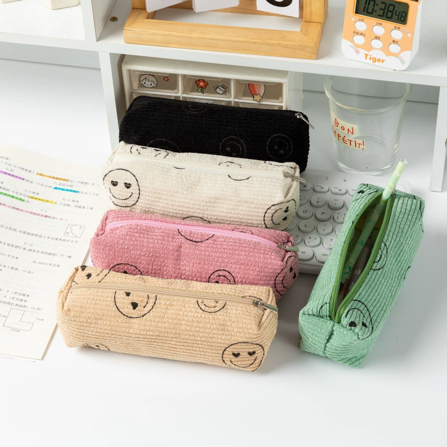 Новая Вельветовая косметичка из трех частей, женская в стиле ins, большая емкость, губная помада, макияж, мобильный телефон, портативный клатч, пенал