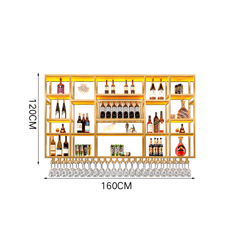 램프가있는 골든 160*20*120