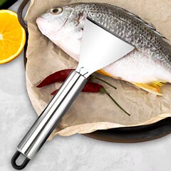 ステンレスのうろこのツールの台所の家庭用のうろこを剃る器は手動で魚の刀の台所を打ってうろこの小道具に行きます。