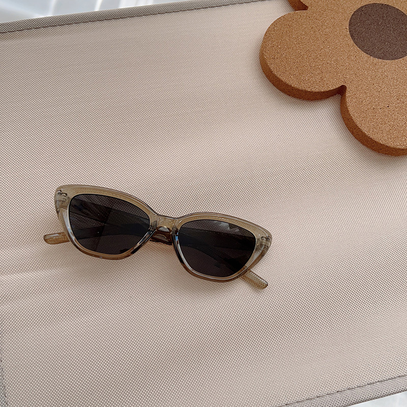 45g Weight Full Frame Glasses Structure Sunglasses Classification UV400 Protection, Acrylic Lens Material Cat Eye Glasses Style Holiday, Travel Occasion Solid Color Pattern Women's Gender Simple Style, Classic Style Style Simple Style Classic Style Solid Color UV400 Protection Acrylic Cat Eye Full Frame Kids Sunglasses 8