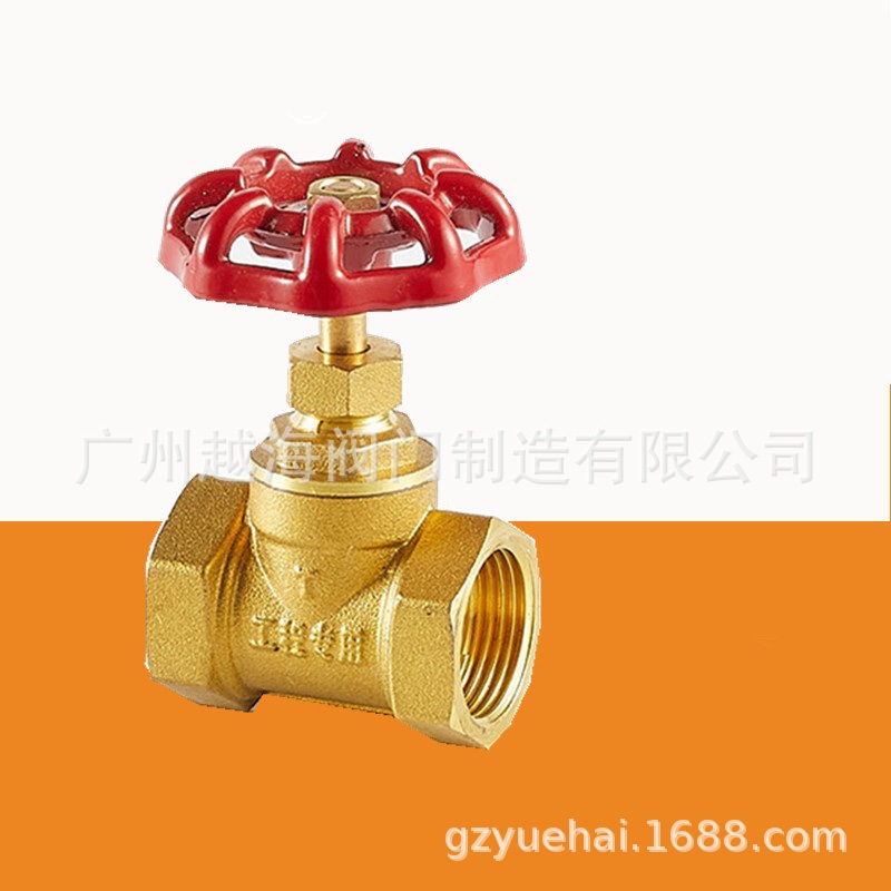 黄铜截止阀4分6分1寸工程丝扣截止阀 DN15-DN50Hpd59-1铜截止阀