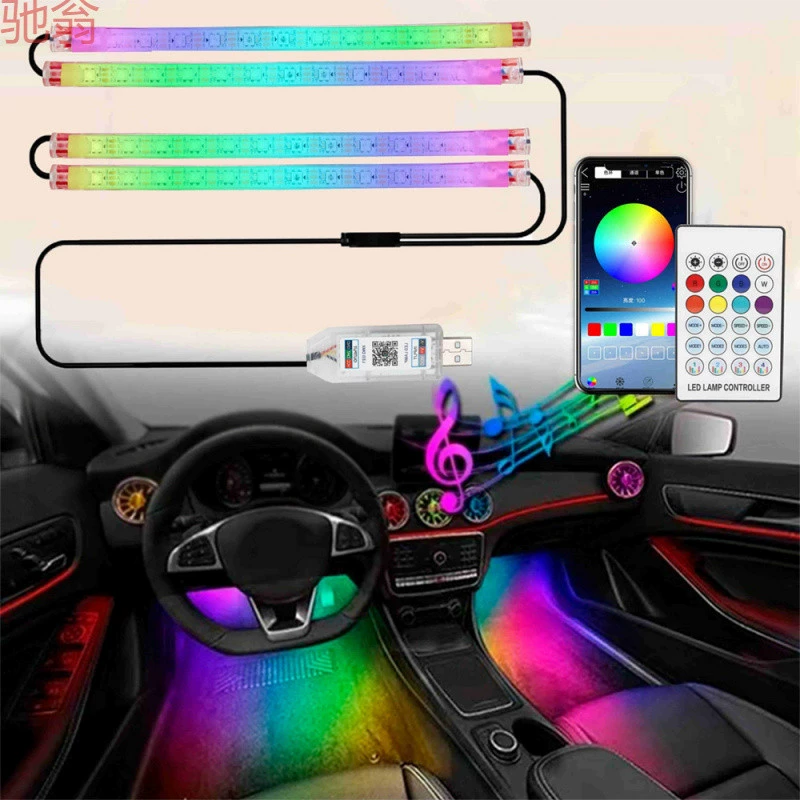 LED цветные музыкальные огни, 4V, новая коллекция