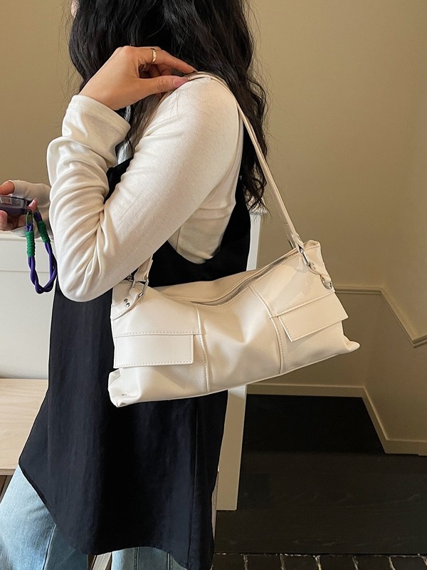Nicho de diseño coreano bolsas de mano para mujeres 2026 nuevo verano de locomotora de gran capacidad de viaje de hombro bolsas axilales