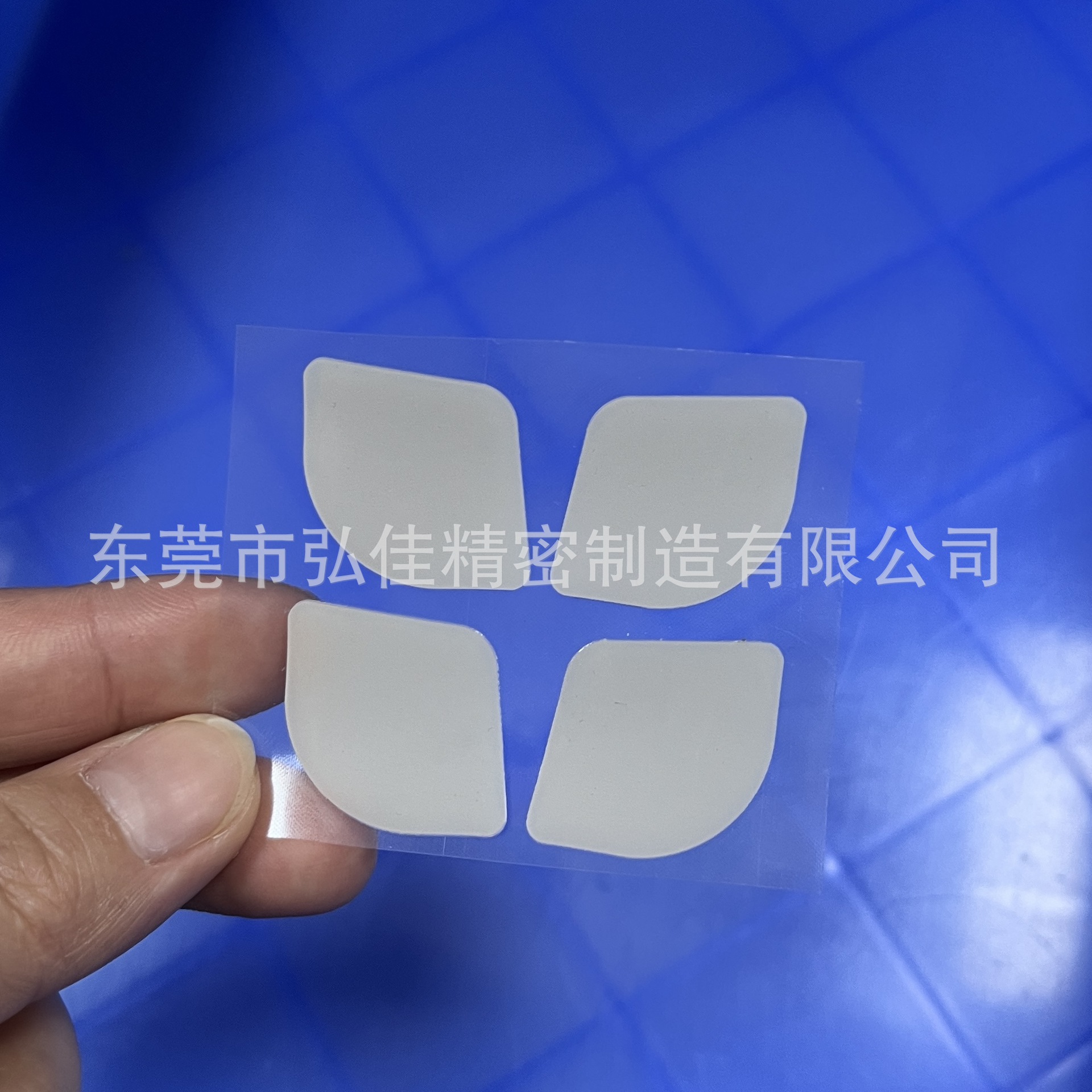 Pure silicone chip 4 stickers/one picture