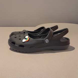 Oroccs Clogs, Salad-Colored Flat Casual Closed-Toe Hollow-Out Women's Shoes, Pressure-Molded, Non-Slip, Versatile, Lightweight, and Breathable for Outdoor Wear
