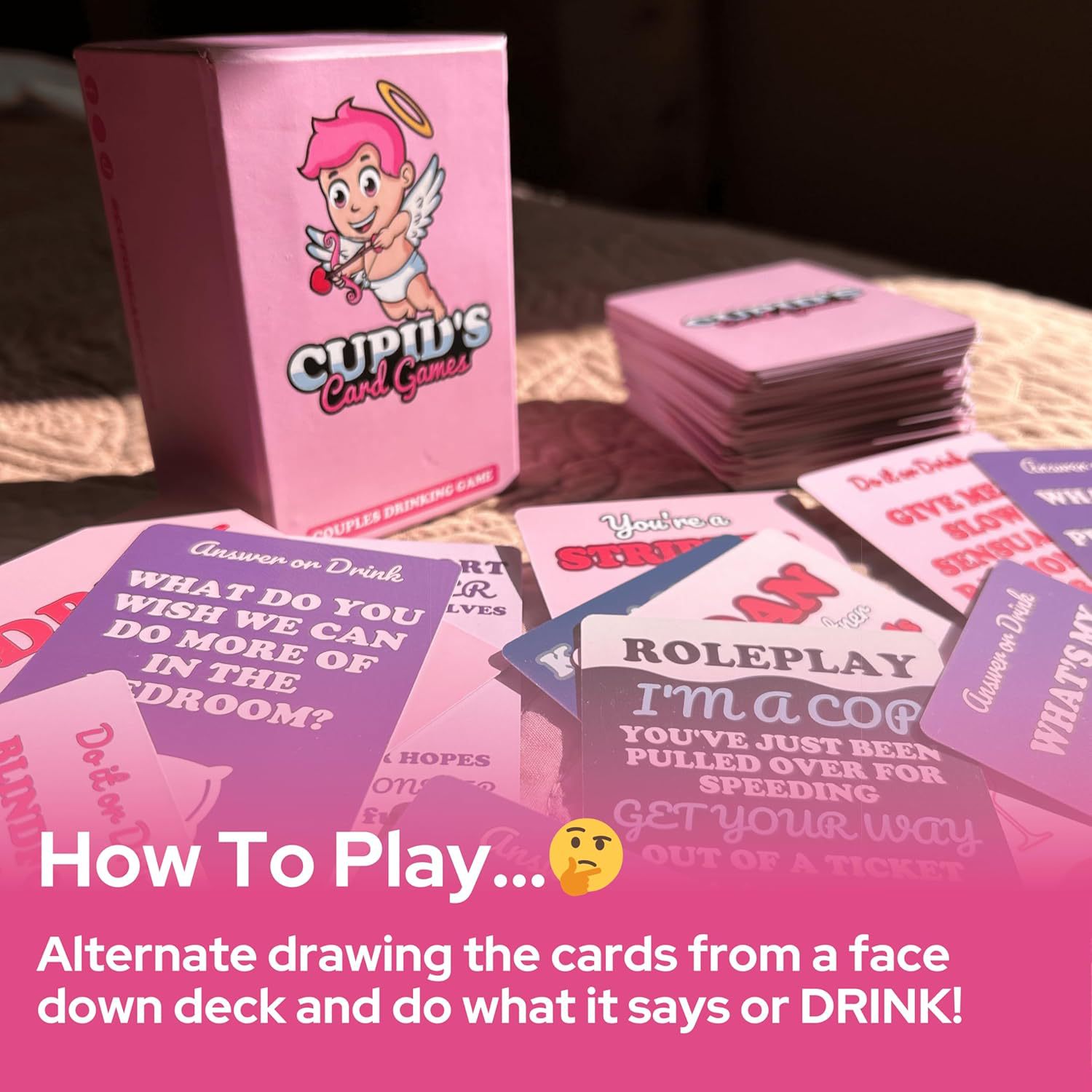 Il bestseller di Cupido: Gioco da tavolo di carte di Cupido per coppie che bevono_voghion.com