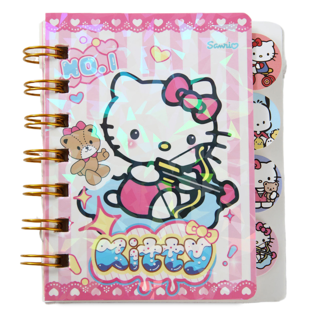 Nuevo gato 100K hermoso libro de bobina súper lindo lindo estrella Xingren estudiante bolsillo cuaderno de mano cuaderno de notas