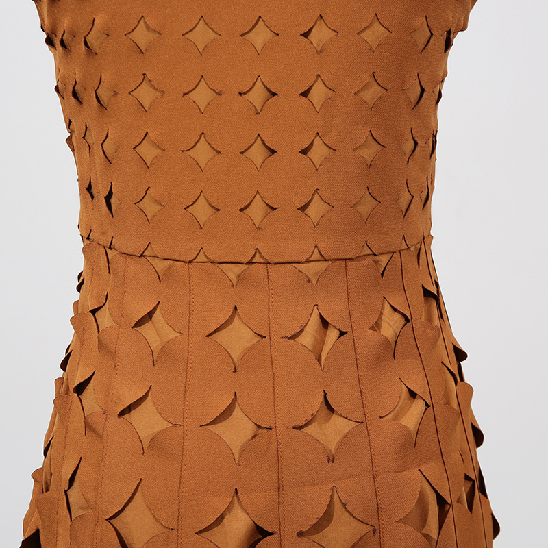 Tube Top Dress Summer Hollow Out Cutout out Solid Color Dress 23 Tube Top Dress Summer Hollow Out Cutout Out Solid Color Dress