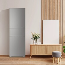 Haier/海尔BCD-217WGHC3E9H9灰三门风冷无霜家用冰箱