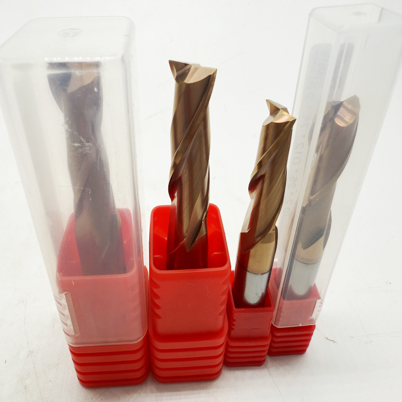 古銅色钨钢铣刀 整体硬质合金键槽铣刀1-8-10.2-12.2-20厂家批发