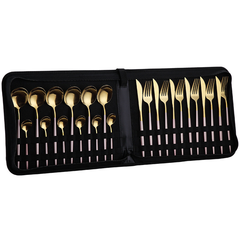 E타입 [펜박스백] 골드+핑크 24종세트