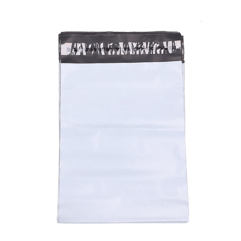 Bolsa de mensajería blanca, bolsa de embalaje de comercio electrónico, bolsa de embalaje gruesa al por mayor, bolsa de correo, bolsa de rollo a granel, impermeable y autoadhesiva