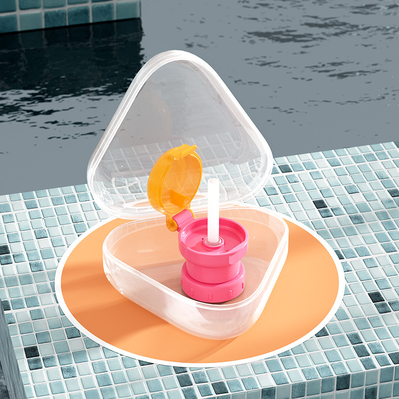 Portable Water Bottle Sipper Cap for Kids &ndash; Anti-Choke Design, with Convertible Straw Attachment