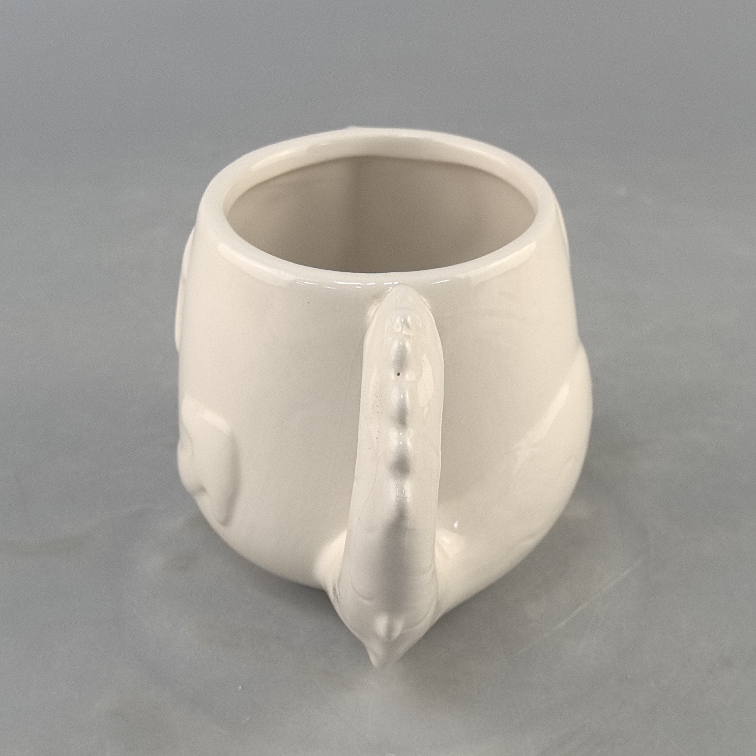 Cerámica DIY33D Taza con forma de dinosaurio Taza ins linda y de alto valor con pintura para pintar y beber agua