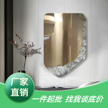 莫物抽象画手绘雕刻无框轻奢壁画装饰画客厅玄关电表箱遮挡挂画