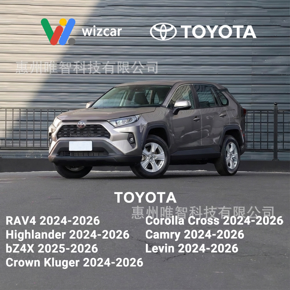 Toyota Rav4 Highlander Wizcar M1 Google Waze Map Spotify