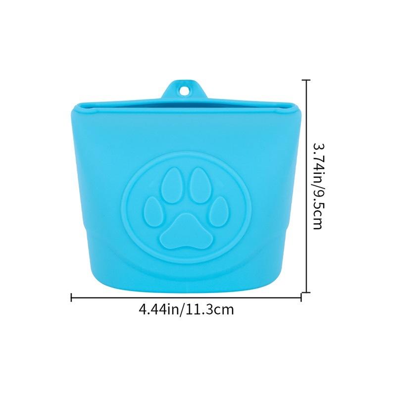 硅胶宠物零食袋 训练狗狗奖励零食食物袋方便耐易清洗训狗食物袋