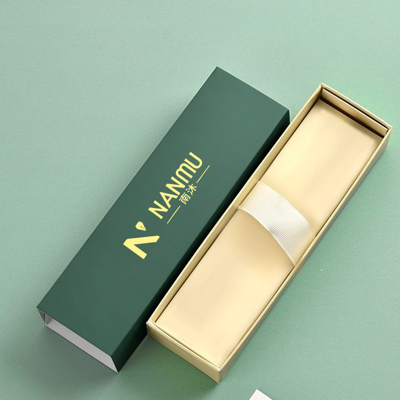 Caja de almacenamiento de bolígrafo neutro de alta calidad impresa a medida LOGO estampado publicitario bolígrafo de firma embalaje caja de regalo