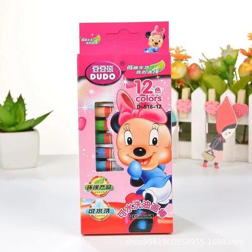 Doudou Bear oil pastel mixed color effect gradient effect oil pastel 12 colors 18 colors 24 colors 36 colors oil pastels