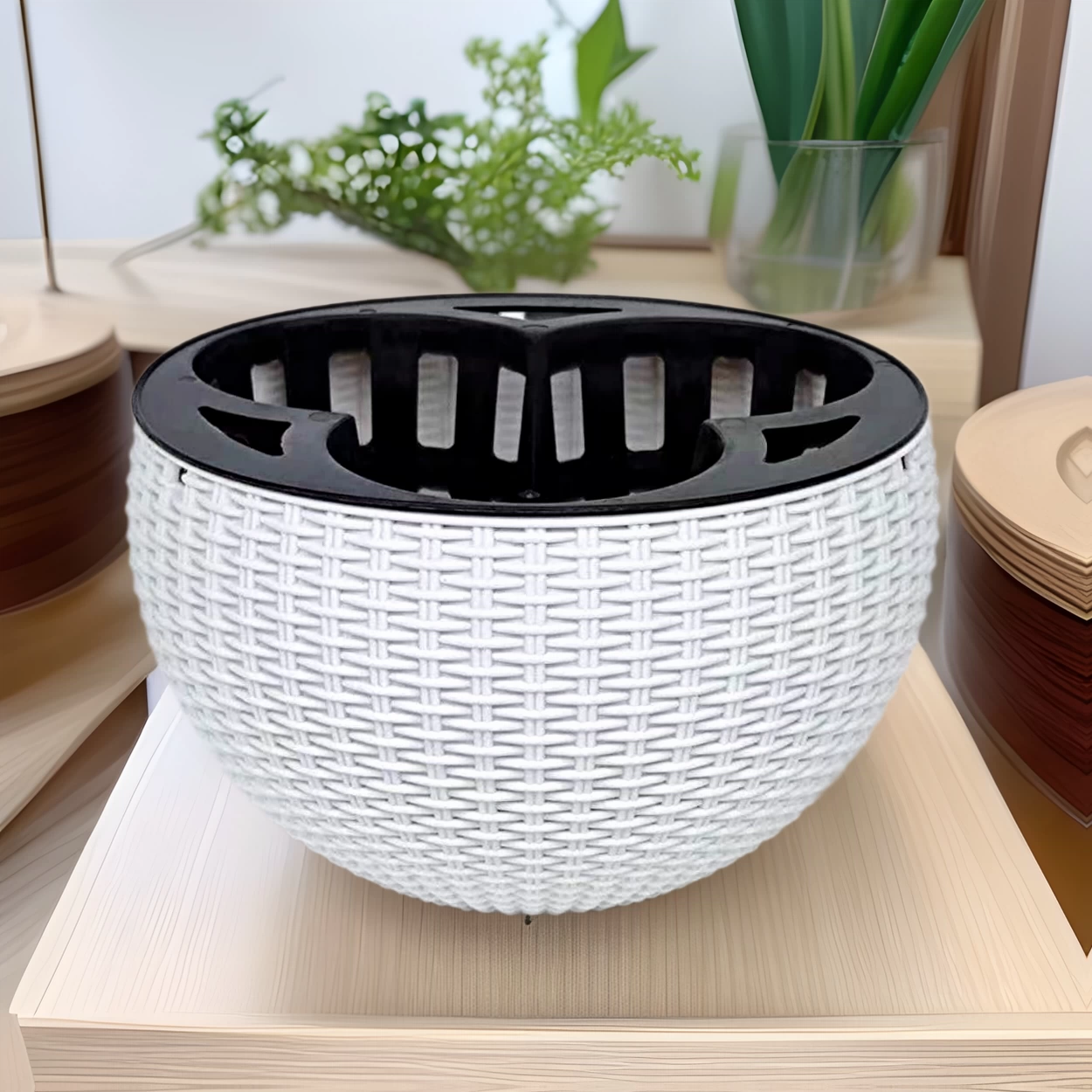 Phalaenopsis орхидея цветочный горшок круглый пластиковый дышащий Янланкатлан плантатор горшок для домашнего садоводства