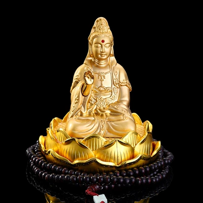 Car ornaments thousand hands Guanyin Perfplant seat - 101012cm-ping-an-guanyin-216-beads