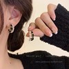 Small brand retro earrings from pearl, light luxury style, internet celebrity, simple and elegant design, wholesale