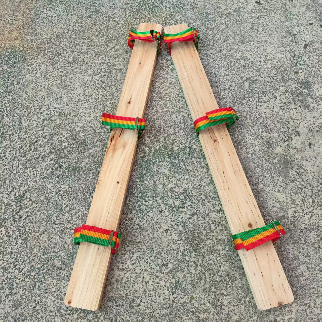 运动会道具同舟共济木板鞋比赛旱龙舟巨人脚步大脚板户外专用