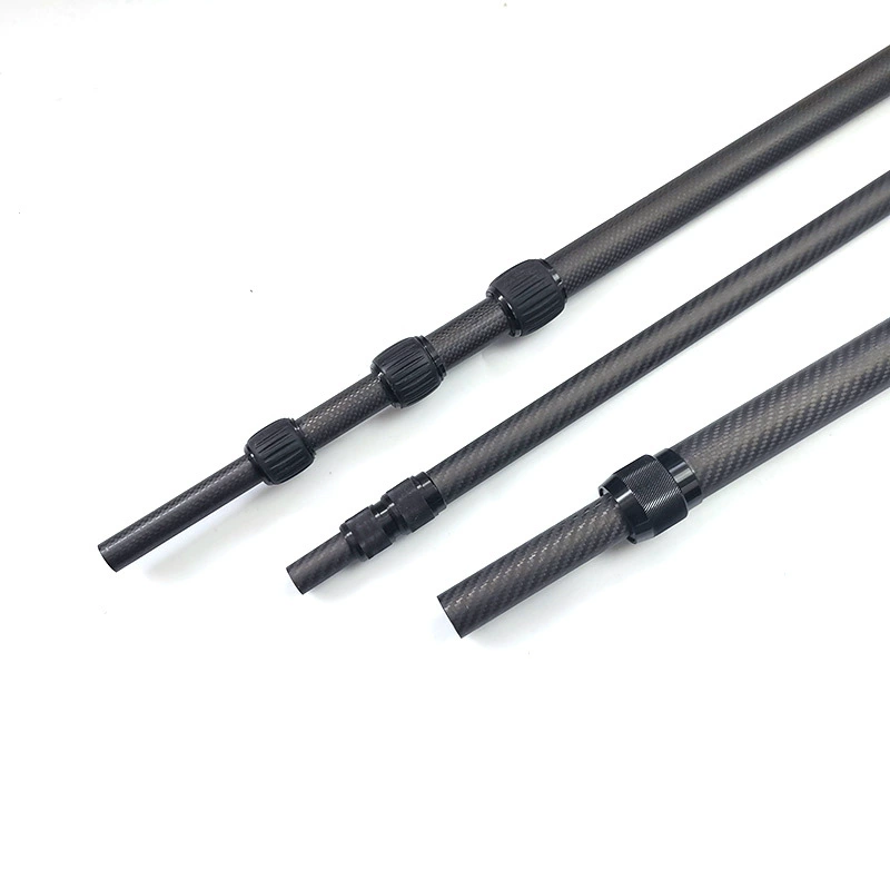 Производители углеродного волокна напрямую поставляют многосекционные телескопические стержни с настраиваемой длиной, многофункциональные и с свободной регулировкой положения.